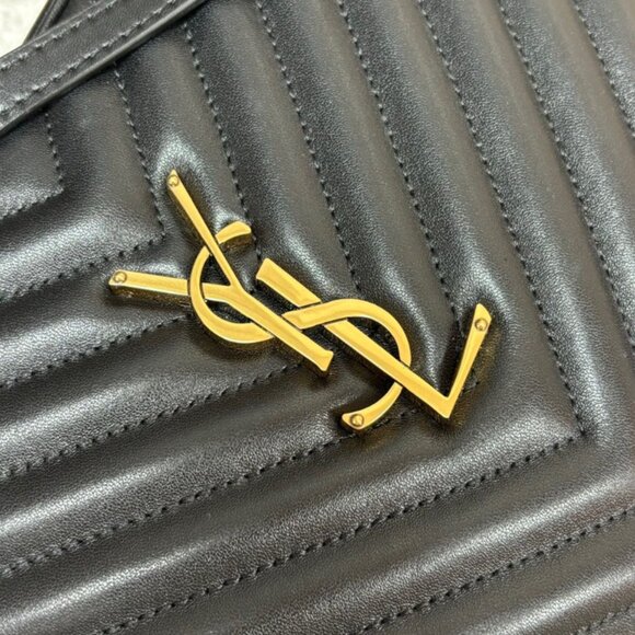 Yves Saint Laurent Lou Camera Bag BLACK - Picture 8 of 9